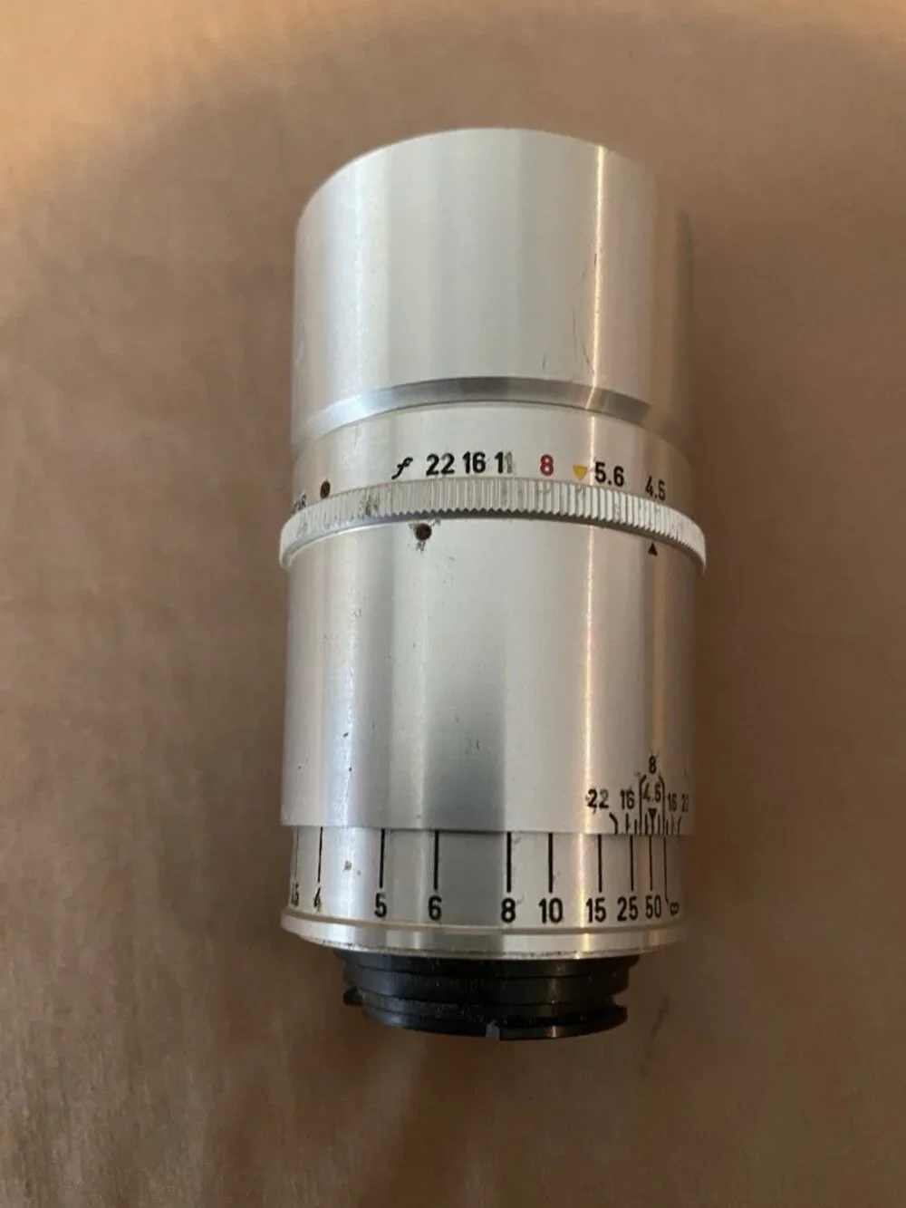 Vintage Argus C33 100mm f4.5 Tele lens Steinheil Munchen Germany READ
